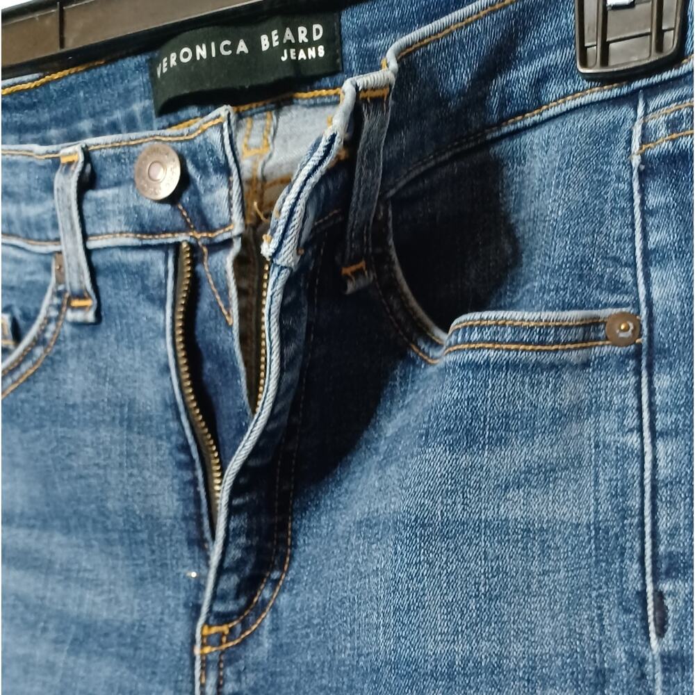 VERONICA BEARD  Kate 10" Crop Stretch Jeans. Size 24 - Picture 10 of 16